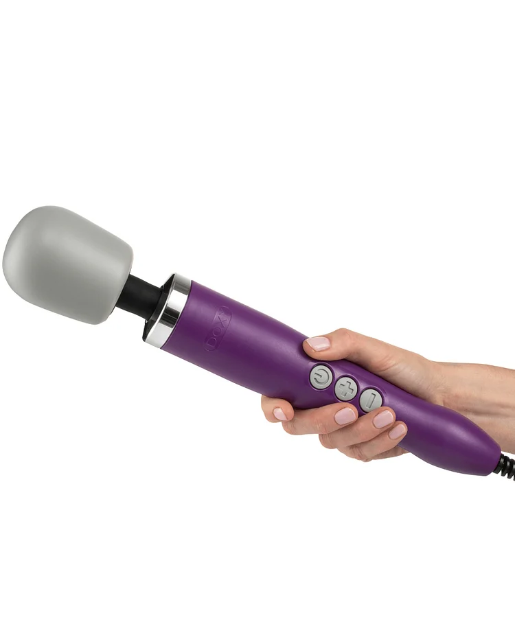 pornhint Pornhint Doxy Extra Powerful Wand Vibrator - Purple