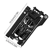38 in 1 Chain Removal Tool, Outdoor Bicycle Repair Tools Screwdriver Bits Wrench Multi-Function Bottle Opener for Travel Use