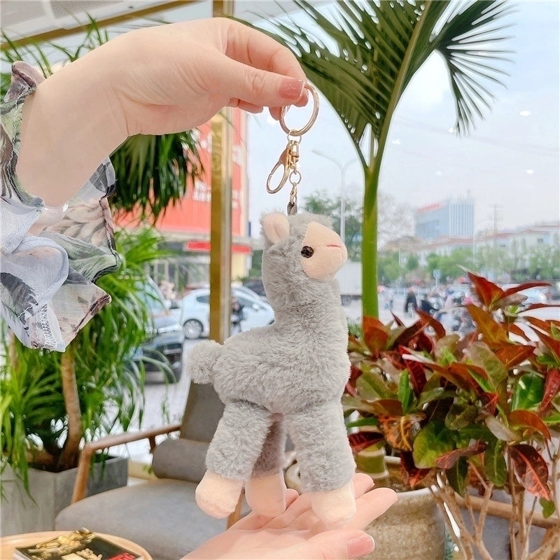 Minimalist Animal Pp Cotton Bag Pendant Keychain