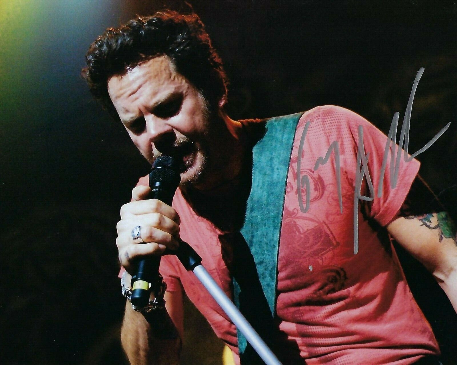 GFA Every Storm & Watching Airplanes * GARY ALLAN * Signed 8x10 Photo Poster painting G6 COA