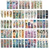 4Pcs DIY Diamond Bookmark Art Projects Irregular Shaped Diamonds Diamond Painting Art Bookmarks for DIY Making Beginners Adult Art Craft Supplies