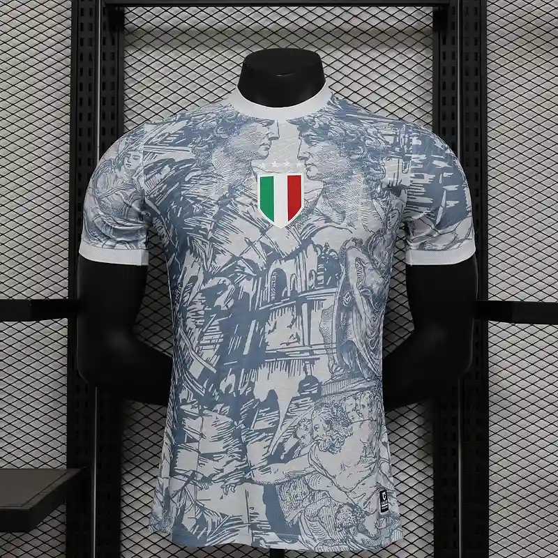 2024 Player Version Italy White Special Edition Soccer Jersey