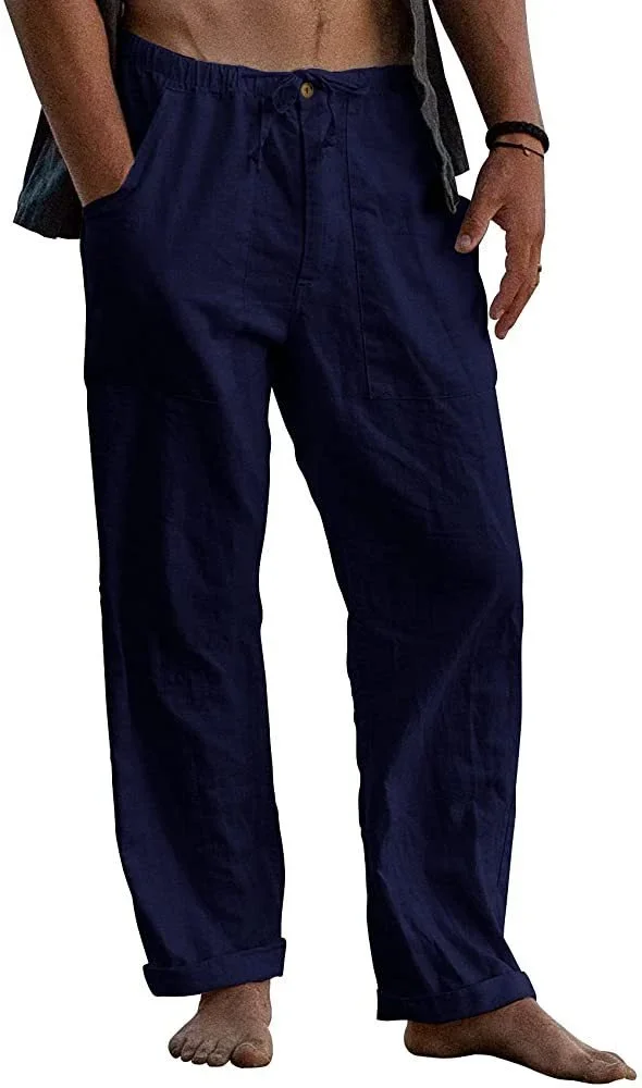 Men's beach casual loose-fitting pants