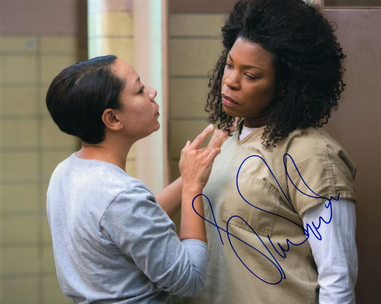 Lorraine Toussaint signed Orange is The New Black 8x10 Photo Poster painting w/COA #1