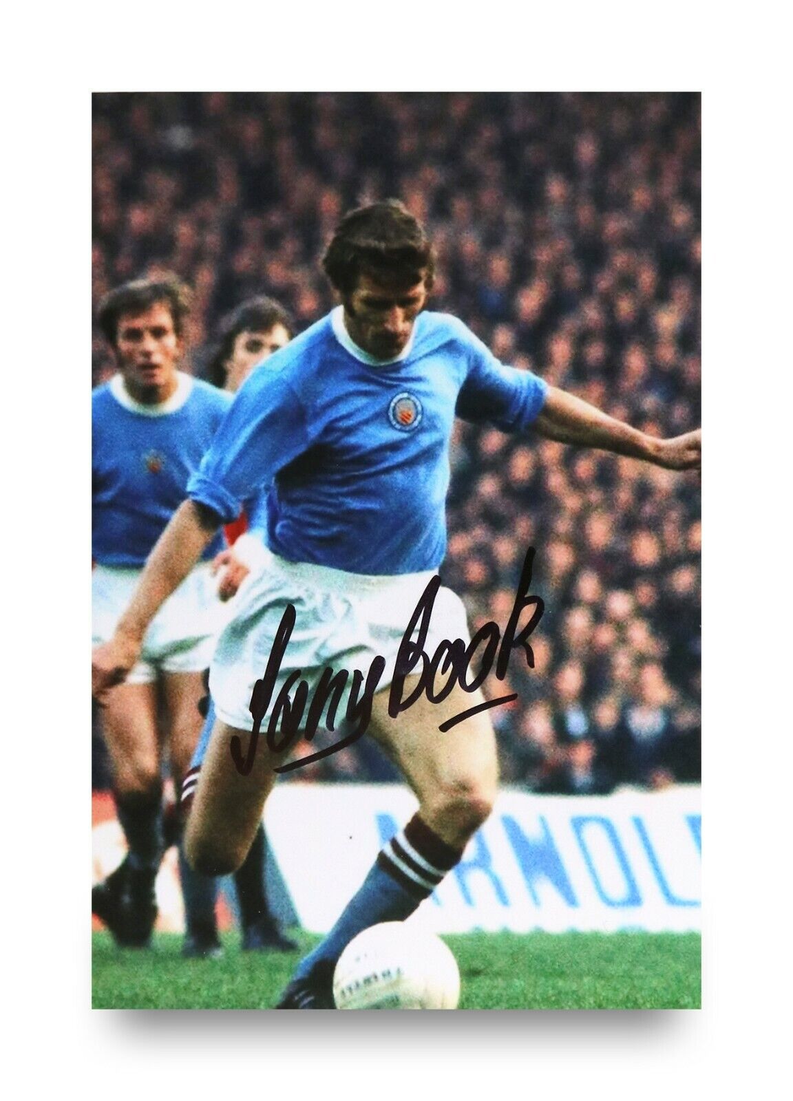 Tony Book Signed 6x4 Photo Poster painting Manchester City Genuine Autograph Memorabilia + COA