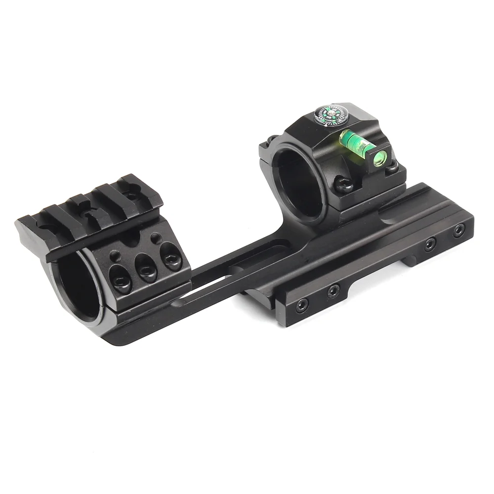 ohhunt ®25.4mm 30mm One Piece Rifle Scope Mount Top Mount Rail With Compass and Bubble Level For Picatinny Rail