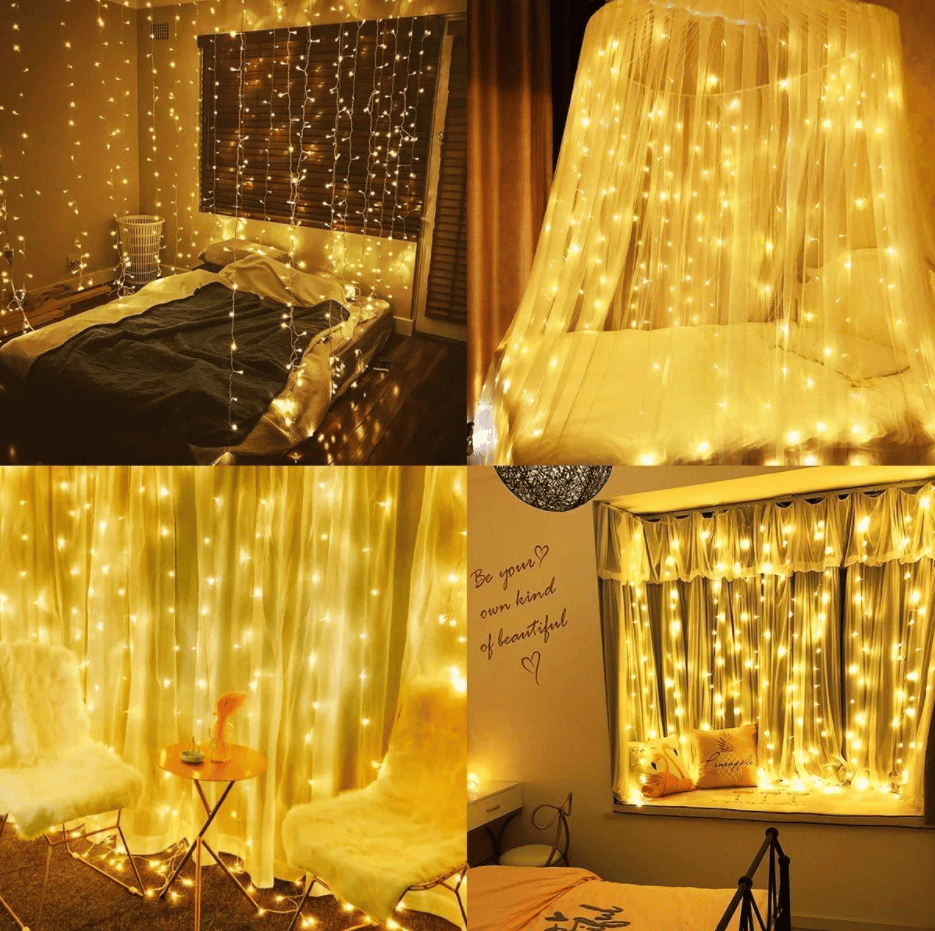 2022 New Smart Led Curtain String Lights NEW1