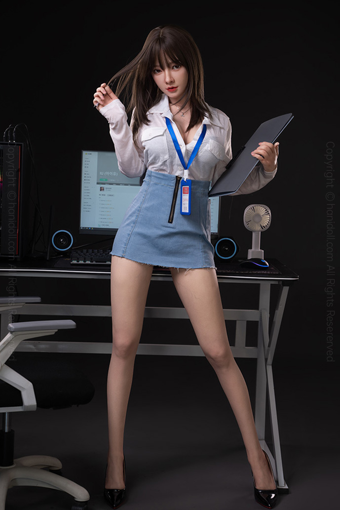 Youqdoll 159cm Silicone Love Doll Big Boobs Short Skirt Lady H4349 Youqdoll HANIDOLL