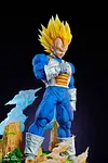 1/6 & 1/4 Scale Super Vegeta - Dragon Ball Resin Statue - Clouds Studios [In Stock]