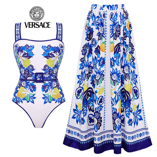 【Versace】Τυπωμένα ολόσωμα μαγιό και φούστες