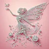 Elegant Girl-Special Shaped Diamond Painting