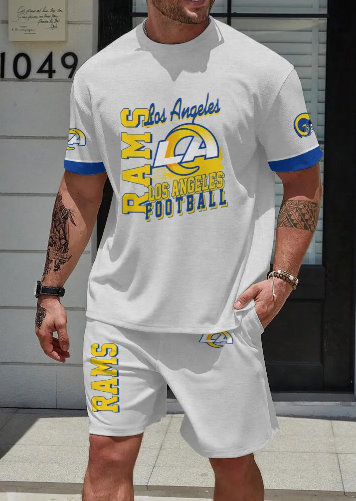 Los Angeles Rams Limited Edition Top And Shorts Two-Piece Suits