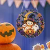 Autumn Halloween DIY Diamond Painting Acrylic Special Shape Pendant Hanging Kit