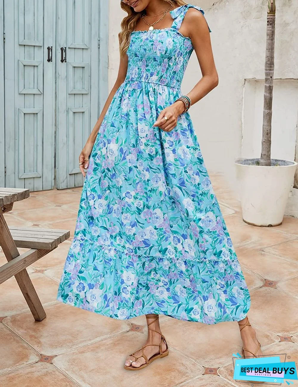 New Women's Dress Print Loose Casual Dresses