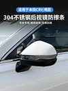23款本田CRV后视镜防擦条改装 皓影倒车镜亮条装饰配件不锈钢装饰