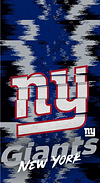 NFL New York Giants - runder Bohrer Diamantmalerei - 30*55cm