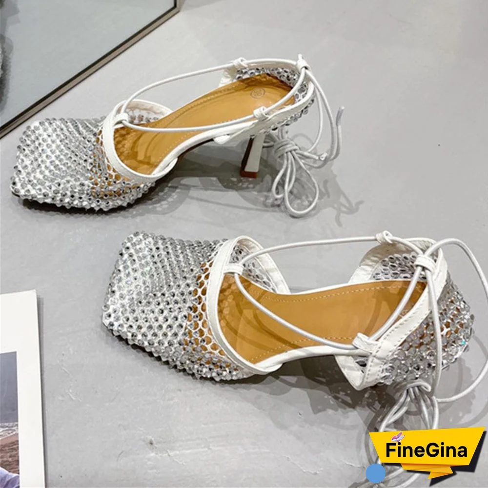 Yellow Fashion Casual Sequins Patchwork Rhinestone Square Out Door Shoes