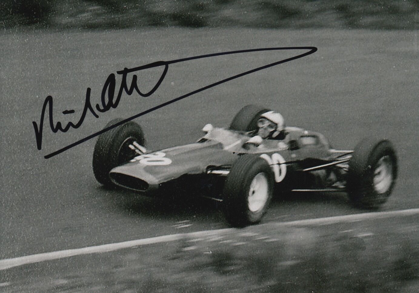 Richard Attwood Hand Signed Formula 1 7x5 Photo Poster painting F1.