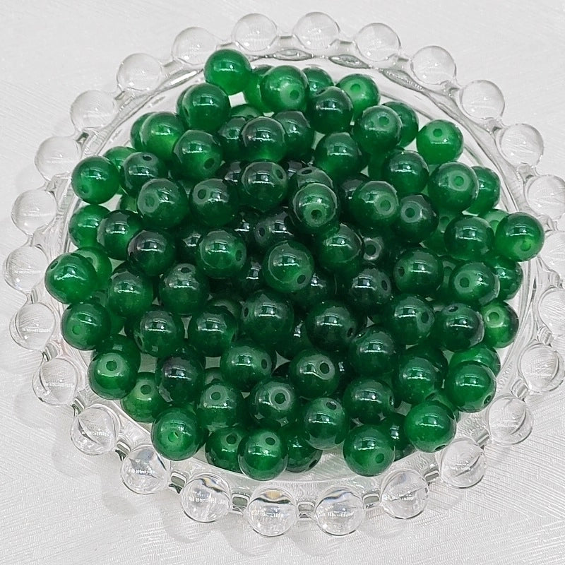 50 PCS/Package Diameter 4mm Diameter 6 Mm Glass Round Beads
