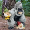 Eating Gnomes Statue Garden/Home Decor