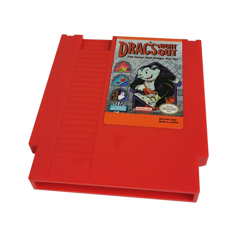 Drac's Night Out For Nintendo NES - 8 Bit Game Cartridge