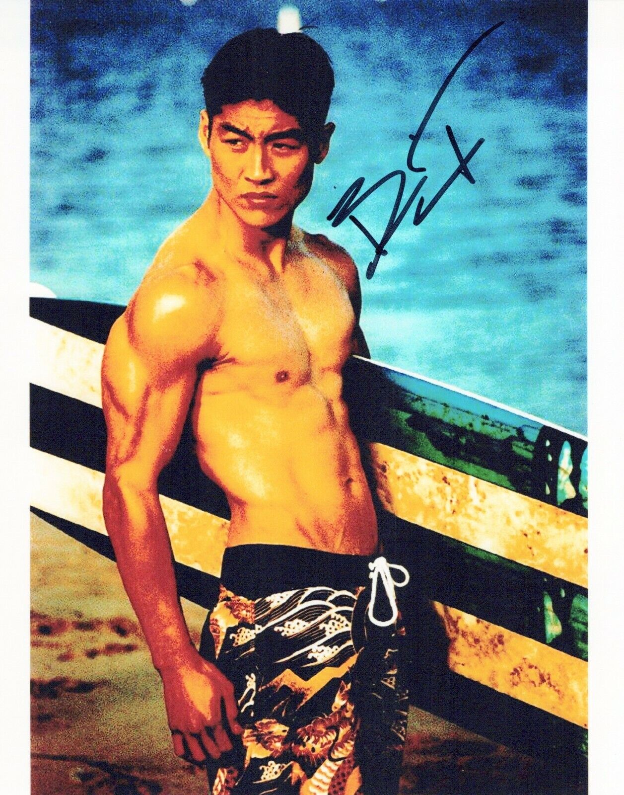 Brian Tee head shot autographed Photo Poster painting signed 8x10 #3