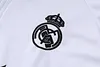 Joyfball 2025/2026 Real Madrid Half-Pull Training Suit White Football Shirt 1:1 Thai Quality