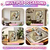 Pearl White Horse 5D DIY Diamond Art Painting Kit Partial Drill 30x30cm