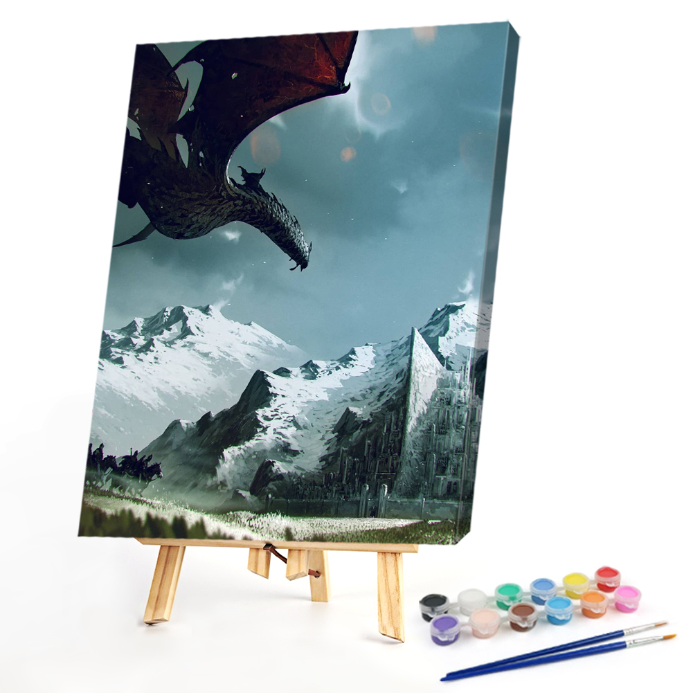 

40*50CM - Paint By Numbers - Movie Scene, 501 Original