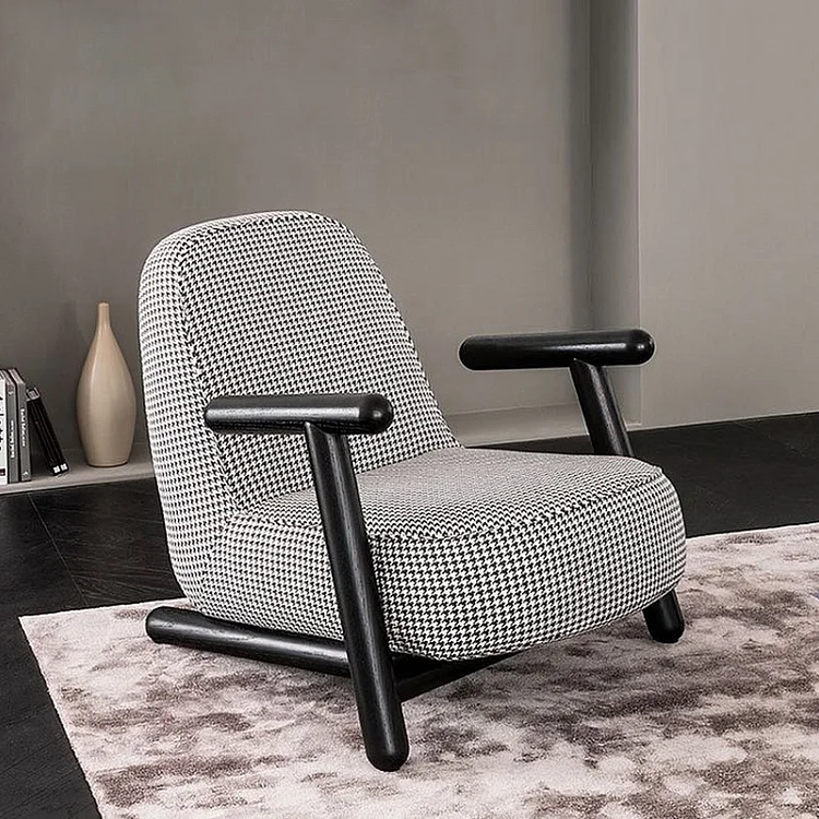Homemys  Modern Accent Chair Upholstered Sponge Accent Chair
