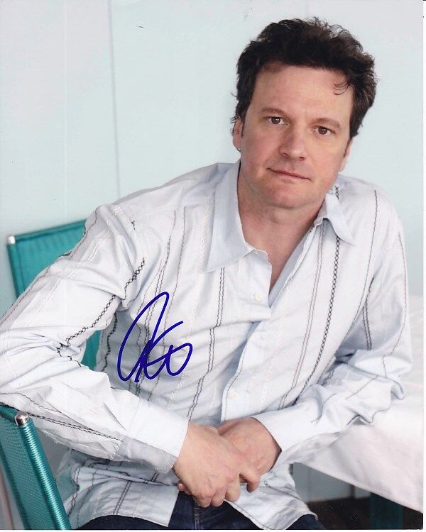 COLIN FIRTH Signed Autographed Photo Poster painting