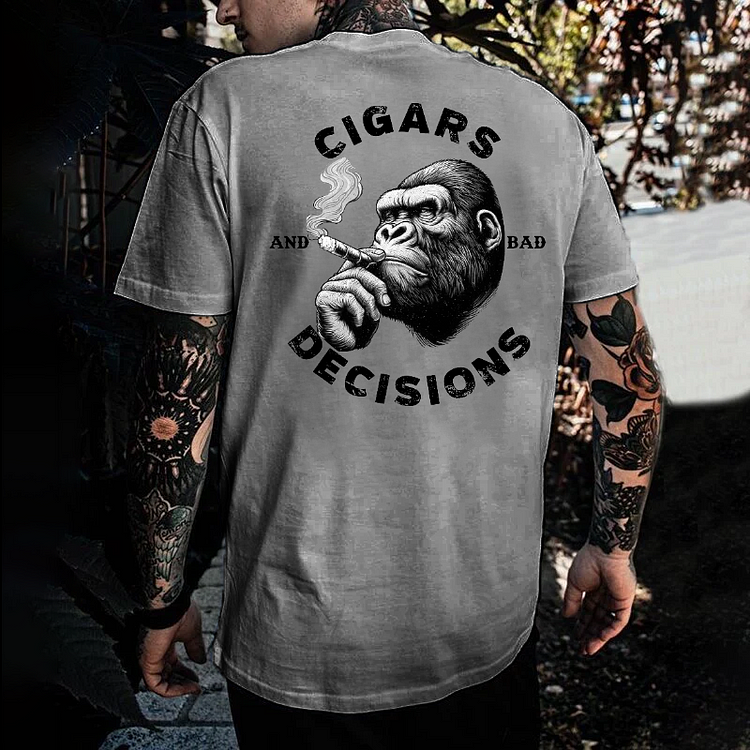Cigars & Bad Decisions T-shirt