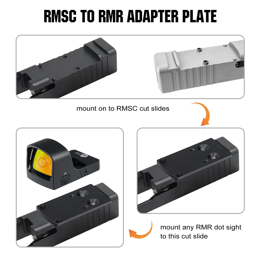 ohhunt® RMSC to RMR Adapter Plate