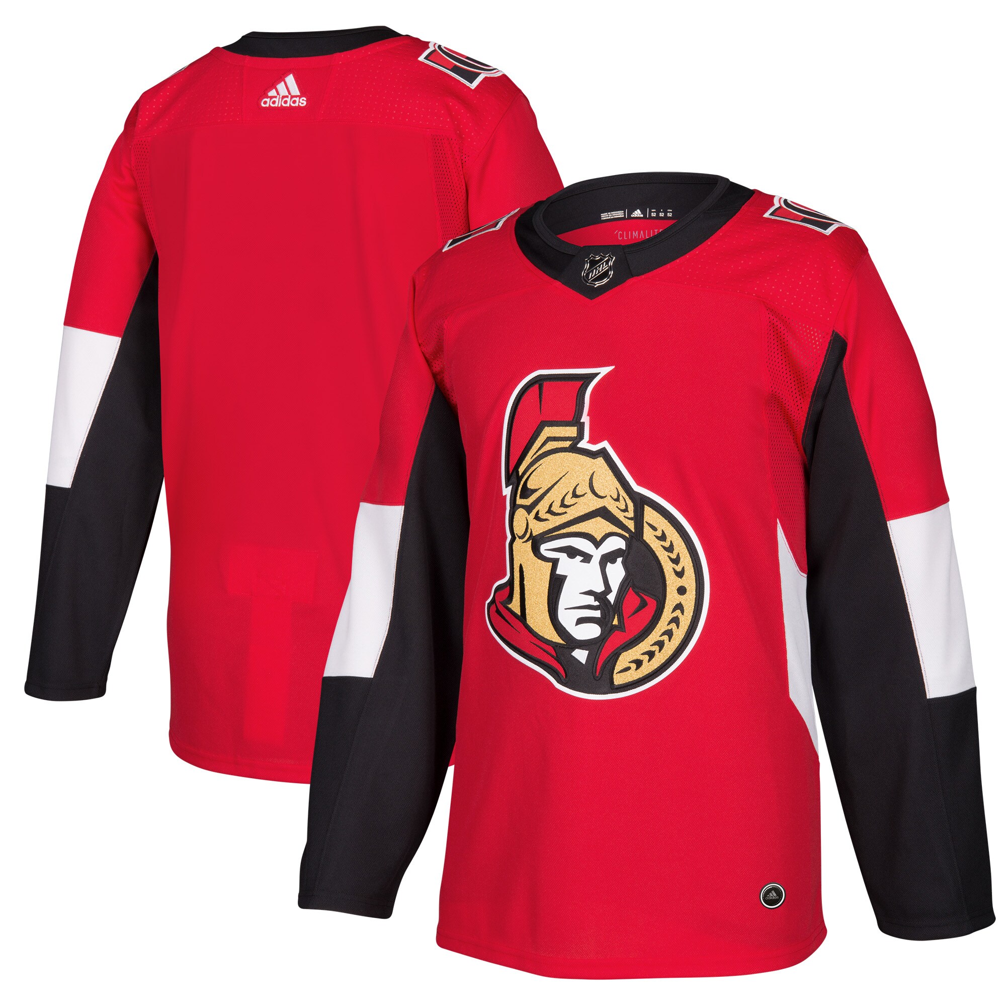 Ottawa Senators  Home  Blank Jersey – Red mysite