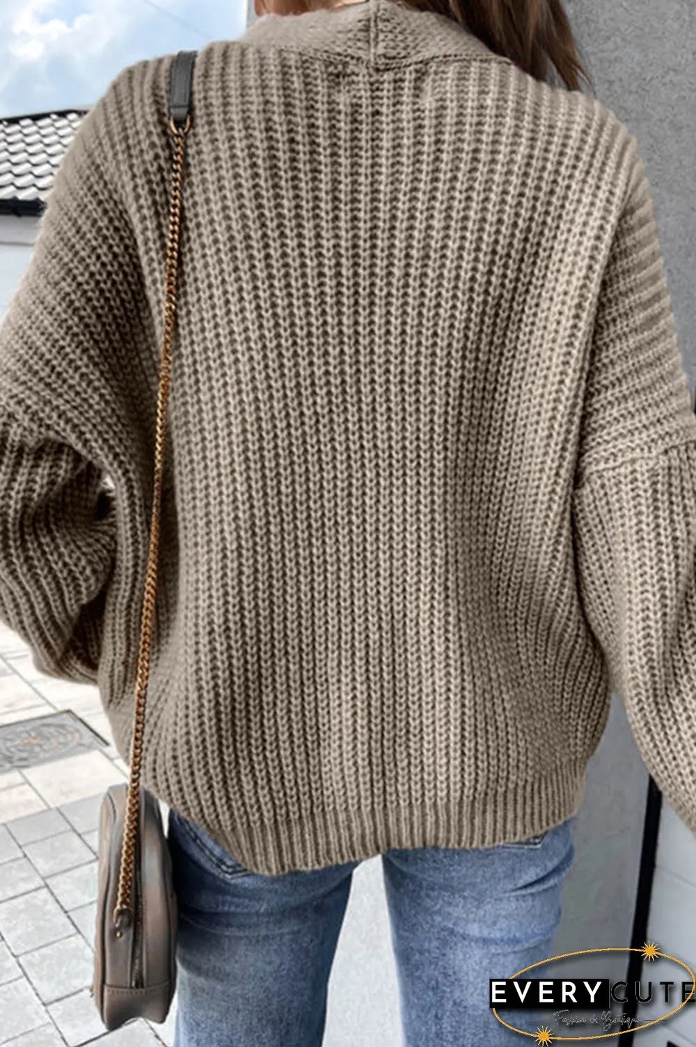 Block It Out Button Cardigan