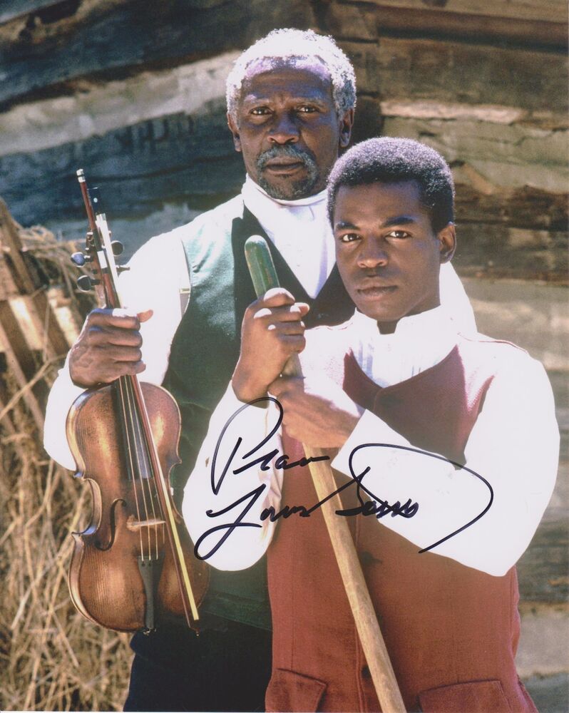 Lou Gossett Roots Original Autographed 8X10 Photo Poster painting