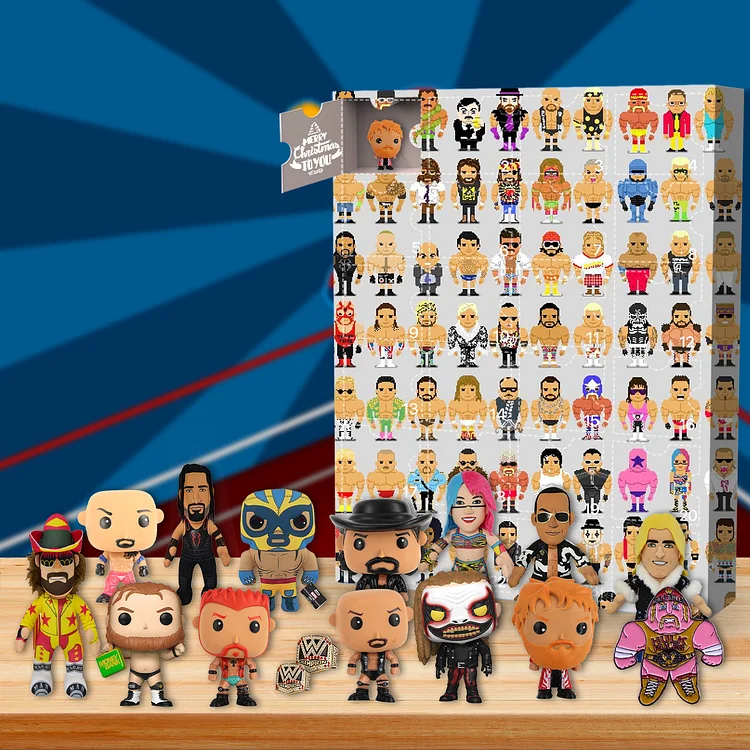 2023 WWE Advent Calendar -- The One With 24 Little Doors