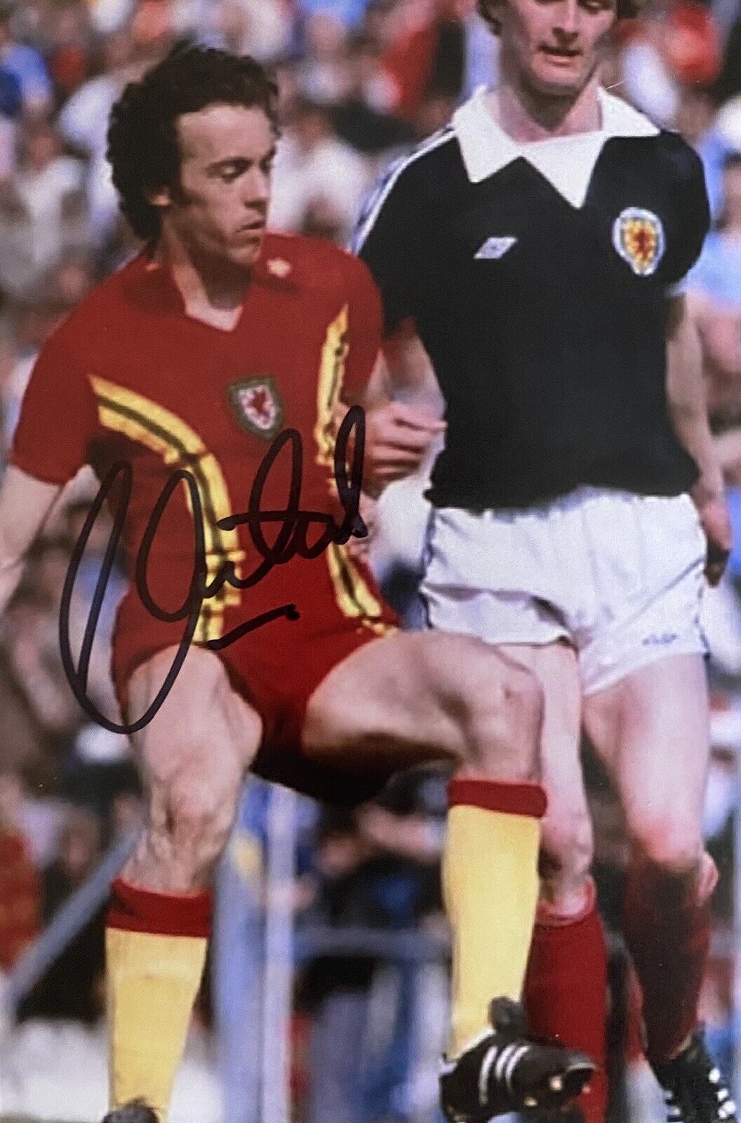 Alan Curtis Genuine Hand Signed Wales 6X4 Photo Poster painting