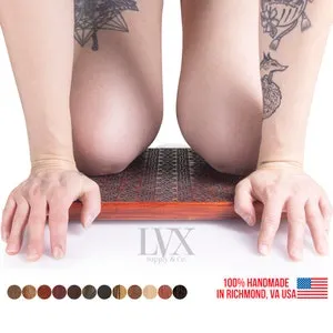 pornhint Pornhint Ishidaki Board | Punishment Kneeling Board with Byzantine Pattern | BDSM Furniture for Submissives | Handmade Torture in USA by LVX Supply