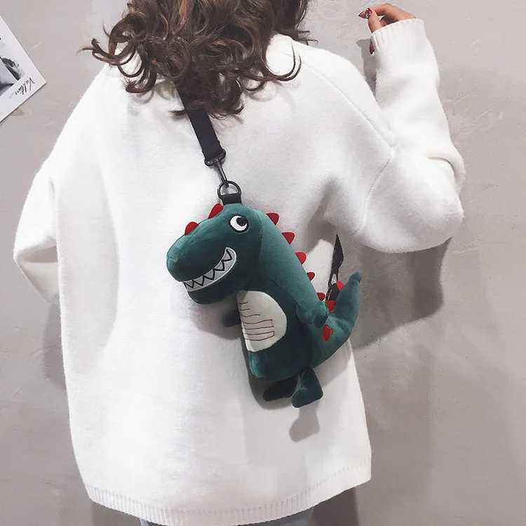 Green Dino Bag