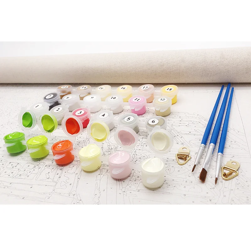 Landscape Paint By Numbers Kits UK WM587