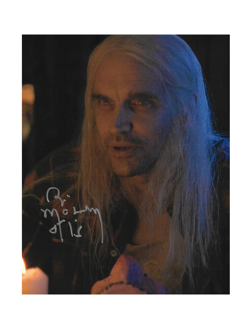 8x10 House Of 1000 Corpses Print Signed by Bill Moseley 100% Authentic + COA