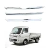 适用于大发Hijet Truck中网饰条新款前中网装饰前脸亮条贴片框改