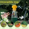 20Pcs Fruit Fly Traps with Attractant Liquid Orchard Plastic Pest Insect Catcher