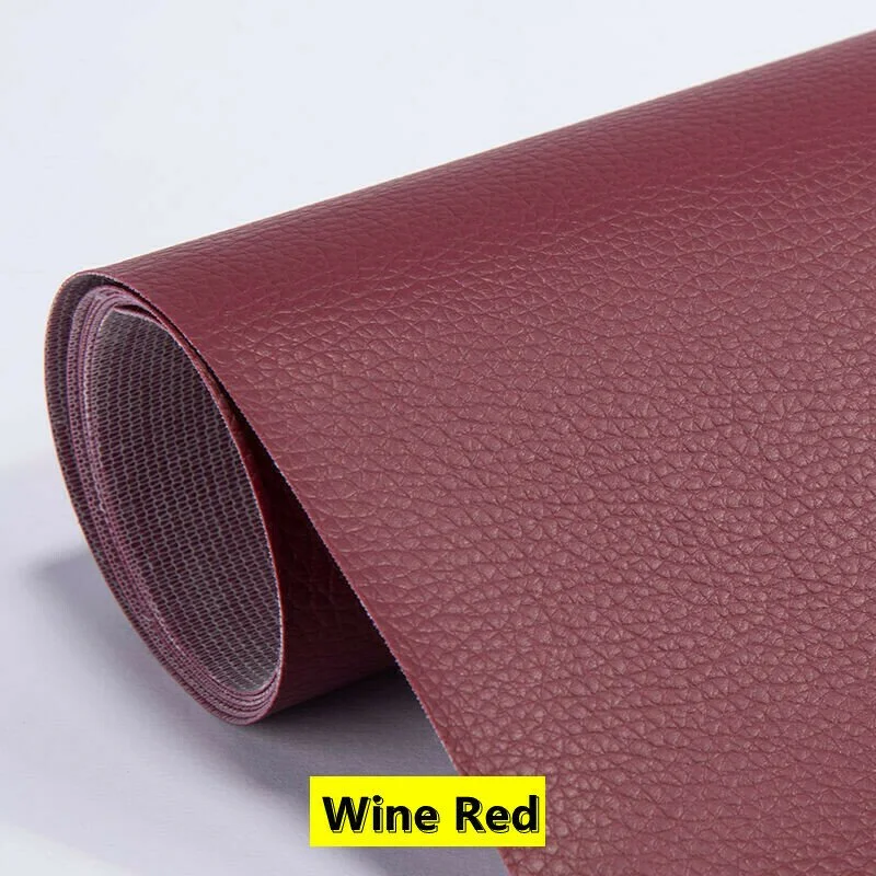 Self-Adhesive Leather Refinisher Cuttable Sofa Repair 