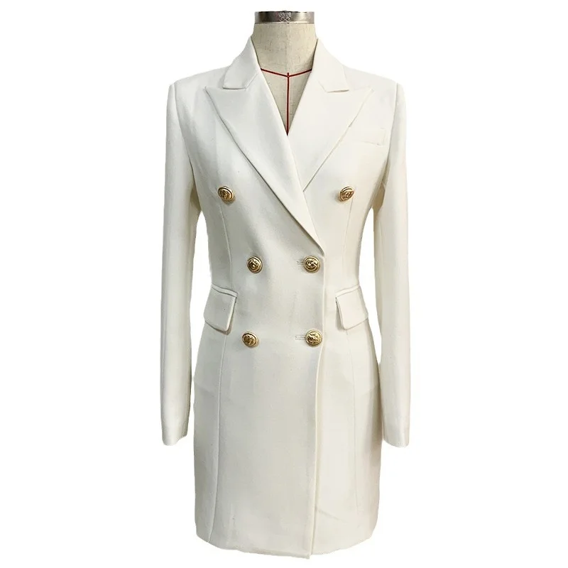 Nigikala Nigikala New Star Double-Holding Lion Buckle After Zipper Repair Suit Dress Dress Dress