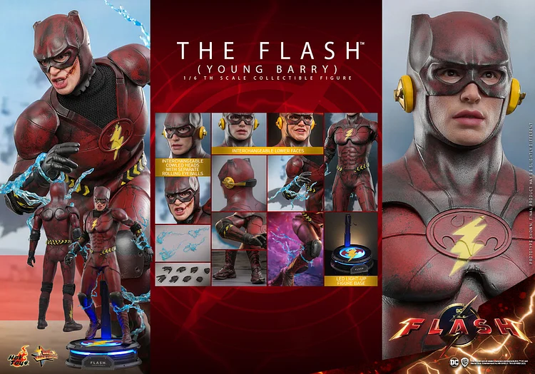 The Flash' (2023) 1/6th scale Collectible Figure 📸 via