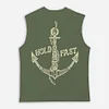 Men's Surf Hold Fast Against The Current Tank Top by Inlyline