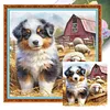 Sheepdog And Lamb-11CT Stamped Cross Stitch 40*40cm/15.75*15.75in