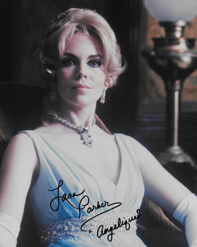 Lara Parker Dark Shadows Original Autographed 8x10 Photo Poster painting #24